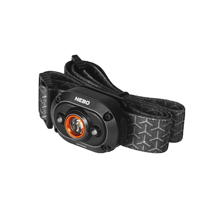 Nebo Rechargeable Headlamp and Cap Light with 400 Lumen Turbo Mode NEB-HLP-0011
